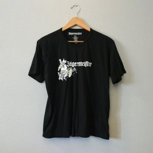 3/$20🖤 Jagermeister Large Black Graphic Shirt